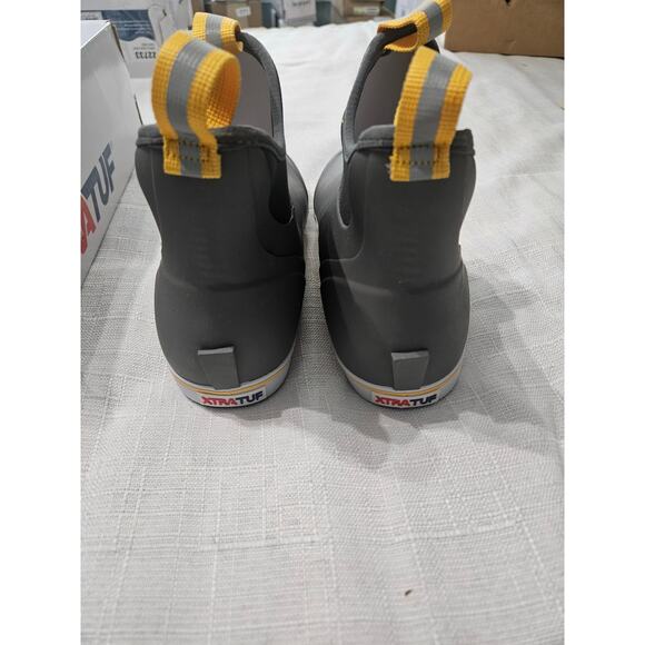 Xtratuf Ankle Deck Boots Gray/Yellow size 10 main image 7